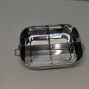 G.a HOMEFAVOR Stainless Steel Bento Lunch Box, Metal Lunch Container with 4-Compartment, 1400 ml, Ideal for Work & Travel, Meal Prep, Leak Proof, Dishwasher Safe