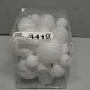 Christmas Balls Ornaments -36pcs Shatterproof Christmas Tree Decorations with Hanging Loop for Xmas Tree Wedding Holiday Party Home Decor,6 Styles in 3 Sizes(White)