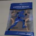 Copper Knee Braces for Men and Women (2 pack) -Knee Supports Copper Compression Knee Sleeve for Knee Pain, Arthritis, Sports and Recovery Support (X-Large)