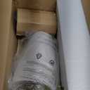 9MMML 39" 4 Arms Dining Room Light, Gold Body+ Fabric Shade Chandelier,Modern Pendant Light for Kitchen Island Foyer Living Room, E12 Bulb.