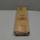 Black Curtain Rod, Room Darkening Rods for Windows 28 to 48 Inches(2.3-4Ft), Wrap Around Curtain Rods, Heavy Duty Blackout Drapery, Modern Decorative Window Treatment Rod, Matte Black