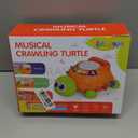 Letapapa Baby Toys 6 to 12 Months, Musical Turtle Baby Toys for 12-18 Months, Crawling Toy with Light & Sound, Educational Toy Birthday Gift for Baby Infant 3-6 7 8 9 10 Months 1 2 Year Old Toddlers