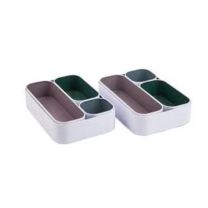Core Home Tinplate Office Storage