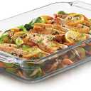 Libbey Baker's Premium Glass Casserole Baking Dish, 9-inch by 13-inch