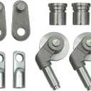 TD03 Turbo Wastegate Rattle Flapper Arms Rebuild Kit, Replacement Turbo Repair Kit Compatible with BMW N54 135i 335i 535i, 11654564710 49131-07005 7563685