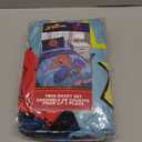 Jay Franco Kids Duvet Cover Set  2 Piece Super Soft Bedding with Sham Pillowcase, Cover ONLY Comforter Not Included, Blue - Spiderman, Twin