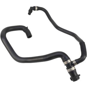 Engine Coolant Expansion Tank Hose Assembly for Benz C292 W166 X166 GL-CLASS (2012-2019) - Black Rubber Plastic Hose - 1 Pack