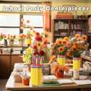 Blushtier 2 Pcs Teacher Appreciation Gifts Teacher Vase Pencil Table Centerpieces Distinctive Pencil Resin Vase End of Year Teachers Desktop Organizer for Retirement Classroom Home Office Supplies