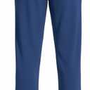 Women's Joggers Pants with Zipper Pockets, Lightweight Elastic Waist Sweatpants Straight Leg Workout Sports Pants (Blue, S)