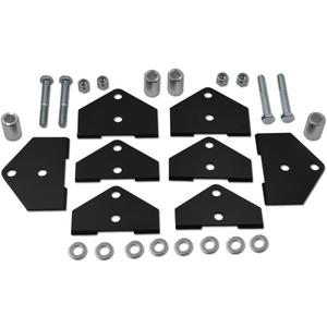 2" Front Rear Full Lift Kit Suspension Rise Mount Brackets Compatible with Polaris RZR 800 EFI Models UTV
