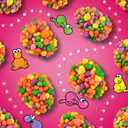 NERDS Gummy Clusters, Candy, Rainbow, Crunchy and Gummy, 18.5 oz