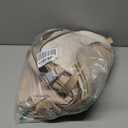 LOVEVOOK 40L Travel Backpack for Women & Men, Airline Approved Carry On Luggage with 3 Packing Cubes, TSA Overnight Bags, Waterproof Personal Item Bag, Weekender Essentials Backpacks fits 17" Laptop (Light Khaki-beige-coffee)