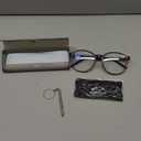 LifeArt Round Blue Light Blocking Glasses, Computer Glasses, Gaming Glasses, TV Glasses for Women Men (Tortoise, No Magnification) (01_days_tortoise)