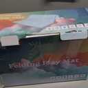 Baby Play Mat, 74 x 50 Inch Play Mat Perfect for Use Baby Playpen, Foldable Baby Foam Playmat for Floor, Portable Waterproof Activity PlayMats for Babies, Infants and Toddlers (Beige)