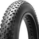 MOHEGIA Fat Bike Tire: 20x4.0/26x4.0 Inch Fat Tire,High-Performance and All-Terrain Folding Replacement MTB Bicycle Tire with Street or Trail Riding
