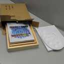 Paint Set, Acrylic Paint Set for Kids & Adults - Painting Supplies with18 Acrylic Paints, 8 Painting Brushes, 5 Canvas Panels, etc