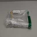 2-in-1 Bird Perch with Removable Tray | Suction Cup Bird Perch with Locking Guard & Feeder Tray | for Small and Medium Birds Like Parakeets, Cockatiels, Lovebirds, Conures(Clear,Medium)