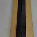 Industrial Curtain Rods for Windows 48 to 84 Inches, Blackout Wrap Around Curtain Rod, for Indoor and Outdoor, 7/8 Inch Diameter, 35 to 75 Inches, Black