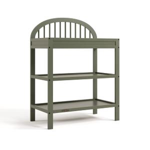 Graco Olivia Changing Table with Water-Resistant Changing Pad, Olive