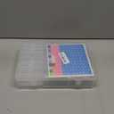 QTFOUND Diamond Art Storage, 1pack 27pcs Diamond Painting Storage Trays Organizer, 2-in-1 with Lids Diamond Painting Dotz Accessories Containers Case Box (Beads not Included)