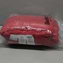 Bedsure Queen Comforter Set - Dark Red Comforter Queen Size, Soft Bedding for All Seasons, Cationic Dyed Bedding Set, 3 Pieces, 1 Comforter (90"x90") and 2 Pillow Shams (20"x26"+2") (06 - Red Melange)