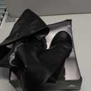 CouieCuies Black Thigh High Boots For Women Platform Over The Knee High Boots Lug Sole Comfortable Stretch Boots Size 9