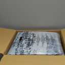 AMADA HOMEFURNISHING 8x10 Area Rugs for Living Room, Modern Washable Rug with Non-Slip Backing & Low Pile, Large Rug with Abstract Pattern for Bedroom, Dinning Room,Home Office, Dark Blue