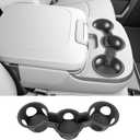 Jump Seat Cup Holder for 2013-2018 Dodge Ram 1500 2500-5500 & 2019-2025 Classic Models(NOT New Body) Center Console Cup Holder Insert Cupholder Coaster Liner Accessories(Jump Seat Only)