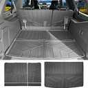 Cargo Liners for 2021-2026 Chevrolet Chevy Suburban/GMC Yukon XL Trunk Mat with 3rd Row Seat Back Cover Accessories, All Weather Rear Cargo Mat Backrest Protector(Only for XL,Not for Yukon)