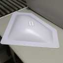 RVGUARD RV Skylight Replacement, 11" x 24" Outer Dimension Skylight Fits All Standard 8" x 20" Openings, RV Skylight for Camper Trailer Fifth Wheel Truck, UV Resistant, Impact Resistant, White