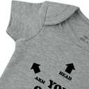 listery Funny Baby Clothes For Babies Boys Girl Newborn Dad Bodysuit Cute Novelty Infant Funny Pregnancy Announcement