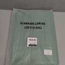 10 Pack Polyester Table Runner 12 x 108 inch Green Thick Table Runner for Wedding Birthday Party Hotel Restaurant Banquet
