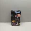 WELLSTAR Rainbow Knife Set 8 Pieces, Iridescent German Stainless Steel Kitchen Knives Set with Wooden Block, Colorful Titanium Coating, Chefs Knife Block Set with Scissors and Built-in Sharpener