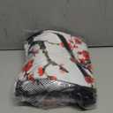 Cherry Blossom Crossbody Sling Bag for Women Men Classical Asian Plum Blossom Watercolor Ink Painting Travel Sling Backpack Casual Chest Shoulder Bag Japanese Floral Print Hiking Daypack