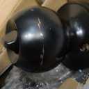  Door Knob,  Door Knob, 35MM to 55MM Thickness Door Hardwarehandle (Black)
