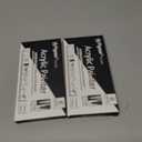 2 x EBOT Acrylic Paint Pen White Black, 6 Pack Black Paint Markers for Rock Wood Fabric Plastic Leather Glass Stone Metal Canvas,Water-Based Acrylic Paint Sets