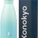 Insulated Water Bottles,12 oz Double Wall Stainless Steel Vacumm Metal Flask for Sports Travel,Mint