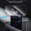 2 x 360 Privacy Screen Protector for iPhone 14 Plus,Full Coverage 9H+ Hardness Tempered Glass Easy Installation Anti Spy Private Bubble-Free