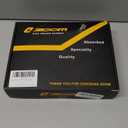 JFOYH zoom HB876 4-Piston Pre-Bled Hydraulic Disc Brake Set for Mountain Bike, Bike Disc Brake Kit with 160mm Rotors, Front and Rear Levers(PM Adapter Included) - Left-Front&Right-Rear (ZM3000 Black)