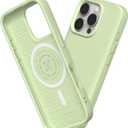RhinoShield SolidSuit Case Compatible with Magsafe for [iPhone 16 Pro Max] | Shock Absorbent Slim Design Protective Cover with Premium Matte Finish 3.5M / 11ft Drop Protection - Pastel Matcha