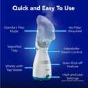 Vicks Sinus Inhaler, Plug-in Non-Medicated Steam Inhaler for Sinus Relief, Allergies, Congestion & Colds, Vocal Steamer, Soothes Nasal & Throat Passages, Works with VapoPads (1 Included)