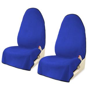 Car Seat Covers  Waterproof Towel Car Seat Cover Universal Fit for Most Trucks SUV Fitness Athletes Pets Gym and Water Sport，Blue 1