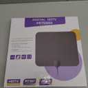 TV Antenna Indoor Long Range 900 Miles, Supports 4K 1080p Smart TV Signal Reception with Signal Amplifier 16ft HDTV Coax Cable