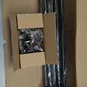 Lootkell Brown Curtain Rods for Windows 72 to 144 Inches Adjustable Length Heavy Duty 7/8" Diameter Window Curtain Rod with Decorative Finials for Outdoor Farmhouse Bedroom Kitchen Living Room