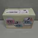 Peakeep Night Light Digital Alarm Clock Battery Operated with Indoor Temperature, Desk Small Clock (Black)