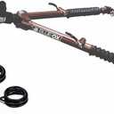 Blue Ox BX7420 Avail Tow Bar 2" Receiver | Tows Up to 10,000 lbs | Self-Aligning Tow Bar Steel Construction | Easy Fold and Store in RV | Safety Cables Included | Cinnamon Coffee Metallic Color