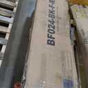 Rolanstar Metal Bunk Bed Full Over Full with USB Charging Station, LED Bunk Bed with 2 Storage Drawers, Bed with Safety Guardrail & Ladders, No Box Spring Needed, Easy Assembly, Black