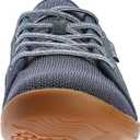 WHITIN Men's Wide Minimalist Barefoot Sneakers | Zero Drop Sole | Optimal Relaxation (Grey Gum)