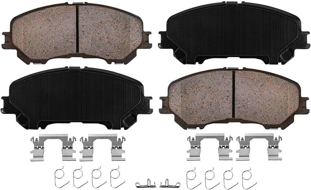 D1737 Front Brake Pads Fit For 2014 2015 2017 2018 2019 2020 Nissan Rogue,2017-2022 Rogue Sport,Rogue 2018-2019 S/SL/SV