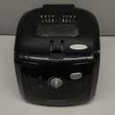 Hamilton Beach Cool Touch Electric Deep Fryer with Basket and Lid, 2 Liters / 8 Cups Oil Capacity, Adjustable Temperature, 1500 Watts for Fast Heat-up, viewing Window Easy to Clean, Black (35021)